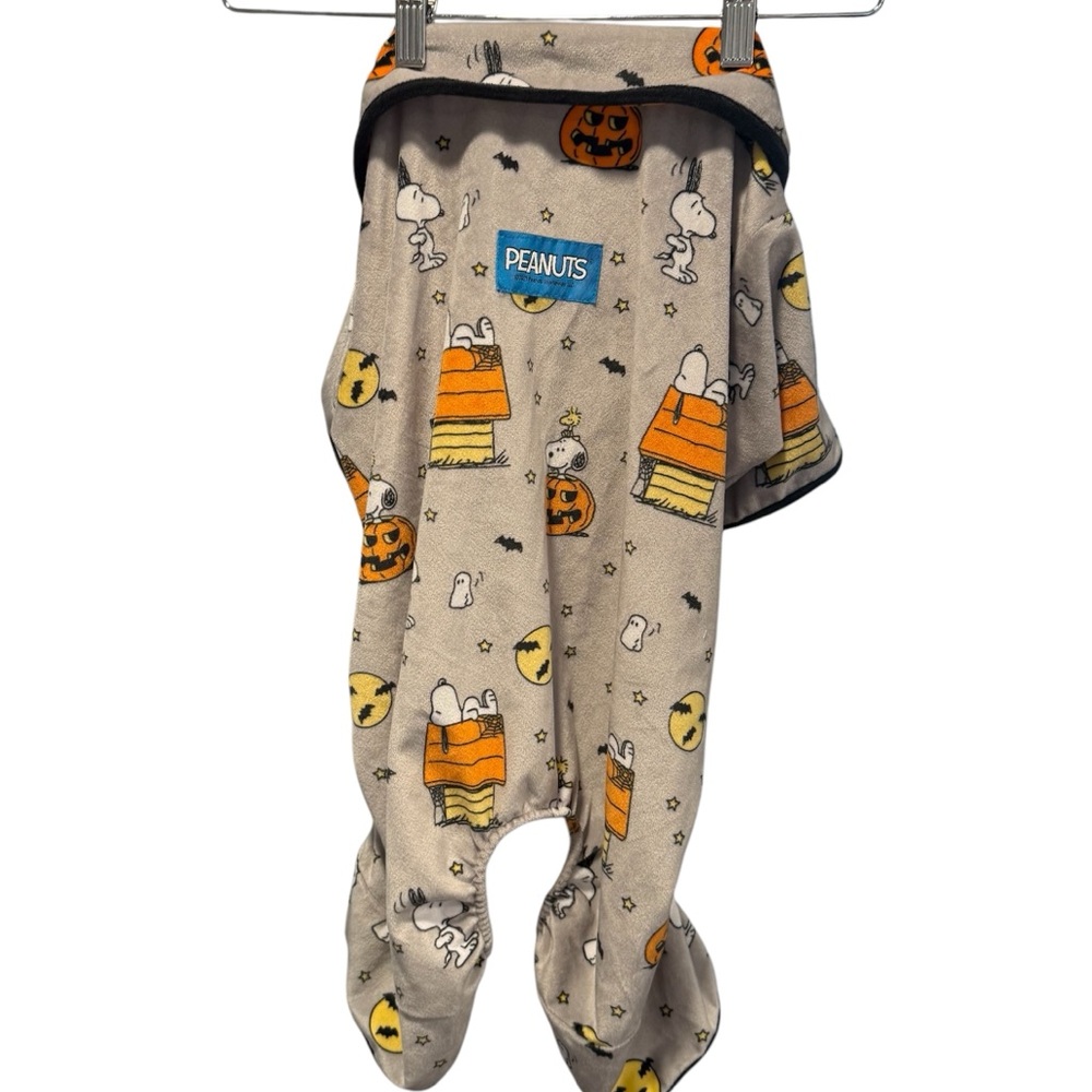 Peanuts Snoopy Woodstock Halloween Pet Pajamas, size Medium